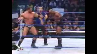 WWEBobby lashley vs BatistaSmackdown [upl. by Bren]