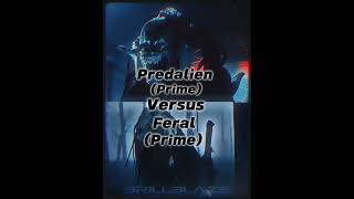 Predalien vs feral 1 year anniversary Open colab edit shorts fyp [upl. by Teloiv]