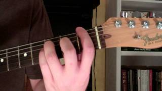 How To Play the Fm6 Chord On Guitar F minor sixth 6th [upl. by Mathilda283]