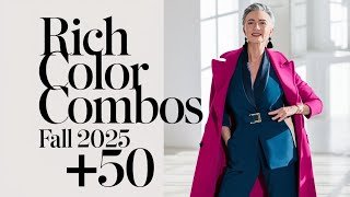 CHIC ON A BUDGET  STUNNING COLOR COMBINATIONS FOR FALL 2025 [upl. by Jeffy]