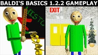 Baldis Basics In Education and Learning 122 Gameplay No 2 No Commentary Playthrough [upl. by Ytsirhc793]