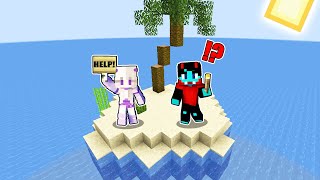 Stranded on a Deserted Island in Minecraft [upl. by Uzziel]