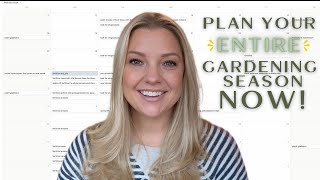 Its Garden Planning Season 📆  How I Plan My Garden for the Year  Plus FREE Printable 📝 [upl. by Ydoow]