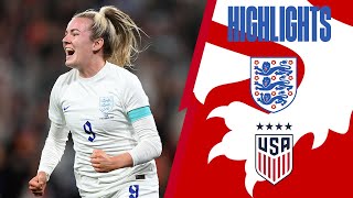 England 21 United States  The Lionesses Defeat The World Champions At Wembley  Highlights [upl. by Memory868]