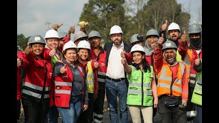 Recorrido del alcalde Carlos F Galán por la Avenida Guayacanes [upl. by Hsizan]