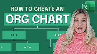 How to Create Org Chart in Excel From Multiple Lists [upl. by Enovahs]