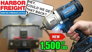 Harbor Freight Called amp Wanted This Gen 2 Ultra Torque Back [upl. by Netsrijk880]