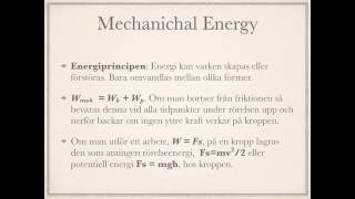 Sammanfattning av Fysik 1 och fysik 2 Mekanik del1 [upl. by Cheadle]