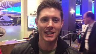 Jensen Ackles arrives in New Orleans to reign as Bacchus LI [upl. by Ahsyekal]