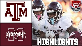 Texas AampM Aggies vs Mississippi State Bulldogs  Full Game Highlights  ESPN College Football [upl. by Acul]