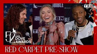 GMA Dove Awards 2021 Red Carpet PreShow  Lauren Daigle Brandon Lake Lecrae amp MORE  TBN [upl. by Aicener]