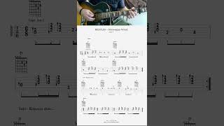 Norwegian Wood Guitar Chords  Beatles [upl. by Nodroj]