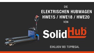 Produktvideo Elektrohubwagen HWE15  HWE18  HWE20 [upl. by Tyrrell]