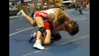 Girl Wrestling in Boys backet Match 2🤼Troy AL [upl. by Suiravaj]