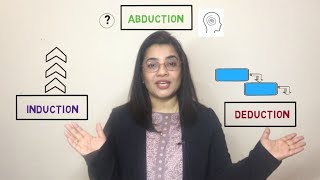 Deductive Vs Inductive Vs Abductive Reasoning in Research Concept Difference Examples [upl. by Aidualc]