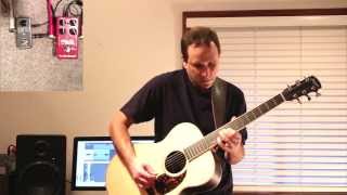 Ditto Looper demo with Hall of Fame Reverb  Acoustic Guitar [upl. by Chaffinch]