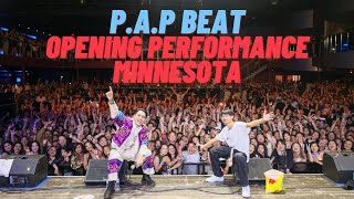 PAP BEAT Electrifies SoldOut Minnesota Crowd with Explosive Opening Song [upl. by Letnom]