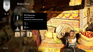 Assassins Creed Valhalla  Redas Shop 20230910  ISU Runestone Settlement Cosmetics [upl. by Anerbas]