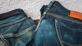 Sanforized vs Unsanforized Selvedge Denim Jeans Risks Rewards and How to Soak and Size [upl. by Thedric899]