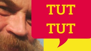 🔵 Tut Tut Meaning  Tut Tut Sound Define Tut  Tuts Tutting Tutted  British English Pronunciation [upl. by Kiona]