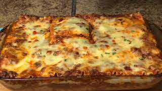 LASAÑA DE CARNE MOLIDA 🧀 LASAGNA Chef Darianny [upl. by Chenay]