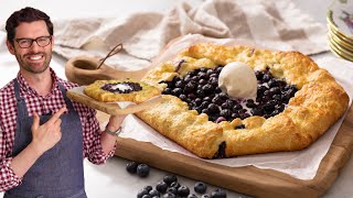 Blueberry Galette [upl. by Necyrb]