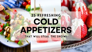 23 COLD APPETIZERS That Will Steal the Show thanksgiving2024 christmas2024 sharpaspirant [upl. by Aleris450]