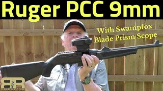 Ruger Pistol Caliber 9mm Carbine with Swampfox Blade Prism Scope [upl. by Scoles968]