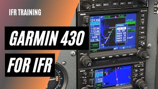 IFR Approaches with Garmin 430 or 530  GPS Buttonology [upl. by Atteynad]