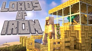 Iron Farm That ACTUALLY Works in Minecraft 1202 Block by Block Tutorial [upl. by Bertram]