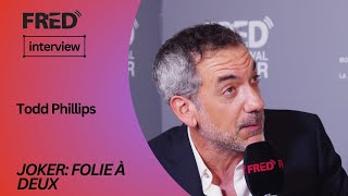 FREDs Interview Todd Phillips  JOKER FOLIE À DEUX Venezia81 [upl. by Inoue]