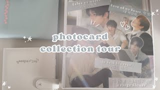 photocard collection tour ༉‧₊˚  binder tour ⋆˚｡⋆୨୧ [upl. by Dixie933]