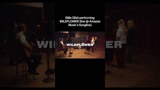 Billie Eilish Performing WILDFLOWER live at Amazon Music’s Songline shorts billieeilish [upl. by Aissila]