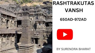 ANCIENT HISTORY RASHTRAKUTAS VANSH  LEC 1 HISTORY BY SURENDRA BHARAT [upl. by Arval]