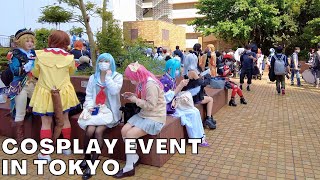 4KTokyo Cosplay Event 2022 in Ikebukuro Mecca for cosplayersMay 3 2022 [upl. by Rorie]