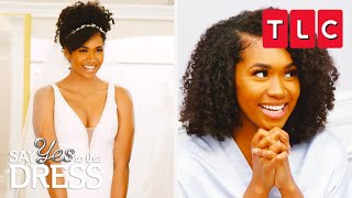 Bayleigh From Big Brother Finds a Wedding Dress  Say Yes to the Dress  TLC [upl. by Eicnarf34]