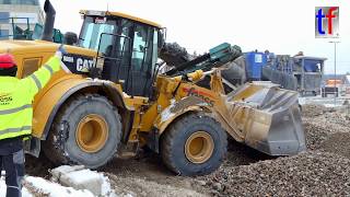 CATERPILLAR 966H Load amp Carry Abbruchbaustelle StuttgartVaihingen Germany 20022018 [upl. by Ayama]