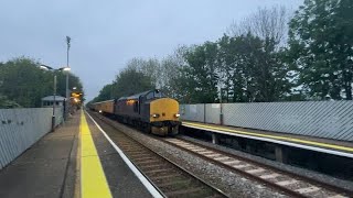 37612  37610 powering past Shotton on 1Q41 652024 [upl. by Consalve]