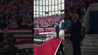 Trump campaigns in Raleigh North Carolina [upl. by Anayet]