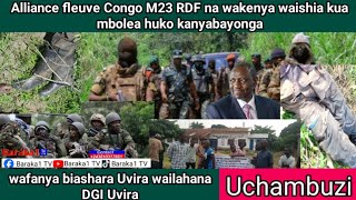 Alliance fleuve Congo M23 RDF na wakenya waishia kua mbolea huko kanyabayonga [upl. by Yasnyl738]