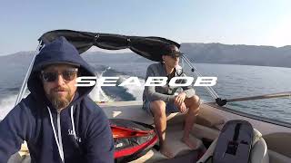 Riding SEABOB Electric WaterSled in Lakes Tahoe  SEABOB [upl. by Ylsel516]