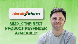 Jalapeno License Keyfinder is THE License Key Finder [upl. by Idnil]