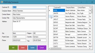 VBNET Tutorial  Insert Update Delete Data in Database from DataGridView  FoxLearn [upl. by Edurtreg]