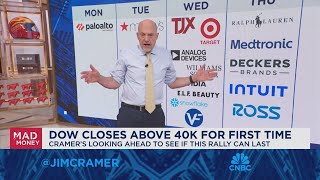 Jim Cramer looks ahead to see if this market rally can continue [upl. by Shaff]