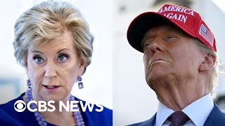 Who is Linda McMahon Trumps pick for education secretary [upl. by Gherardi457]