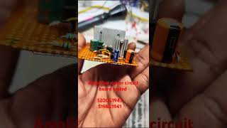 Amplifier driver circuit board tested [upl. by Delaryd]