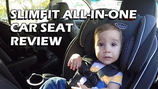 Review Graco SlimFit AllinOne Convertible Car Seat in Maxwell Lethal Suburban [upl. by Celka]