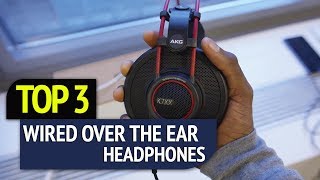 BEST 3 Wired Over The Ear Headphones [upl. by Eseenaj]