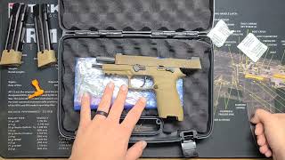 Sig Sauer P320M17 Unboxing  US Armys New Handgun [upl. by Ardnuasak]