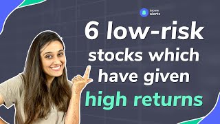 Top 6 lowrisk stocks which have given highreturns  Lowbeta stocks  CA Aleena Rais [upl. by Carson882]